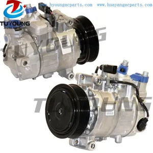 High Quality Fast Shipping 6SEU14C Auto Air Conditioner Compressor Fit For Audi A8 3.0 TDI 4F0260805AJ With Electronic Control Valve thumbnail-1