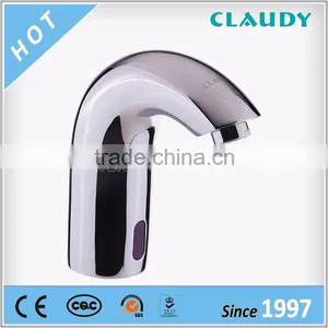 OEM Chrome Brass Material Lavatory Smart Faucet thumbnail-2