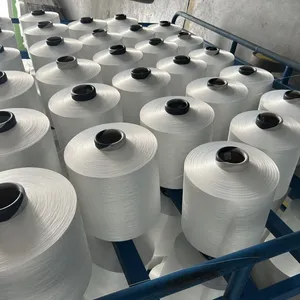 High Color Fastness Polyester Yarn DTY 300D/96F 450D/192F SD HIM for Outdoor Tent Fabric thumbnail-3