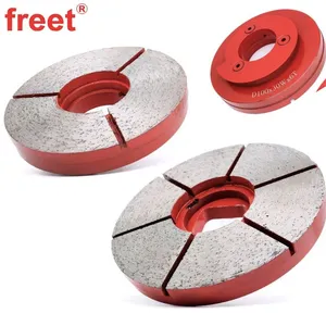 4inch Continuous Rim Diamond Grinding Cup Wheels Snail Lock Abrasive Tools thumbnail-1