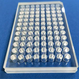 General Standard Quartz GLass UV 96 Well Plates Sigma / 96 Well Microplates / Detachable Multiwell ELISA Plates NEW thumbnail-1