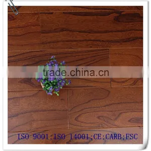 Hot Sale Smooth Elm Multilayer Engineered Wood Flooring Brownish Green thumbnail-1