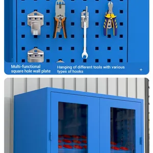 CNC Tooling Cabinet CT-C328 for High Load Capacity Featuring Full-Width Aluminum Alloy Handles and Self-Locking Drawers for CNC Machining Center thumbnail-5