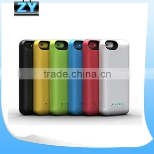For IPhone 5C Portable Wireless Battery Charger Case thumbnail-1