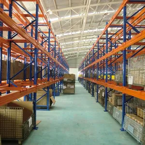 Long Span Warehouse Storage Heavy Duty Pallet Racking Systems thumbnail-4
