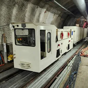 Battery Powered Electric Locomotive for Tunnel and Tourist Transportation thumbnail-1