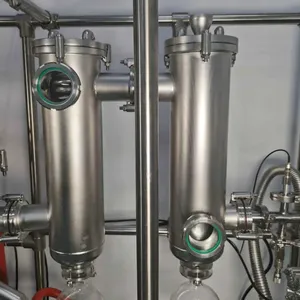 Short Path Wiped Film Systems Plant New Material Distill Oil Fractional Molecular Distillation Vacuum Distillation thumbnail-4
