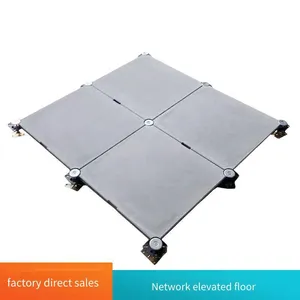 Grc Inorganic Cement Raised Floors for Smart Offices | Anti-slip and Highly Wear-resistant | All-steel Network Raised Movable Floors for School Computer Rooms and Control Rooms thumbnail-1