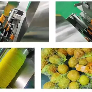 Mesh Net Bag Packing Machine for Edamame Garlic Onion Potato Sweet Potato thumbnail-2