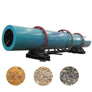 Ore Rotary Dryer Metal Powder Distiller Residue Ammonium Sulfate Drum Drying Equipment thumbnail-1