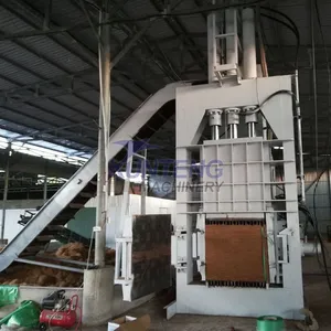 Coconut Fiber Bale Packing Machine Fiber Press Baler Baling Equipment EPC thumbnail-4