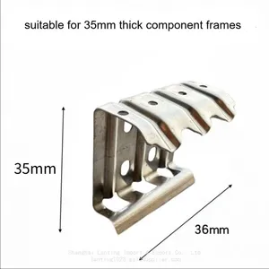 304 Stainless Steel Water Guide Clip for Solar Panels thumbnail-3
