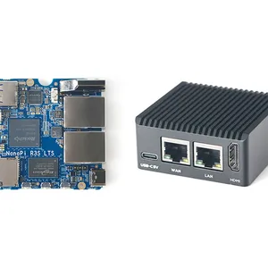 NanoPi R3S-LTS Single Board Computer | RK3566 | Dual Gigabit Ethernet | IoT Router SBC thumbnail-1