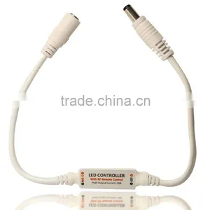 Mini RF Wireless Led Dimmer Controller For Single Color Light Strip thumbnail-3