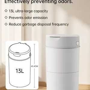 Hygienic Diaper Pail for Baby Urine - Waterproof & Odor-Blocking Trash Can With Secure Lid & Durable Build thumbnail-3