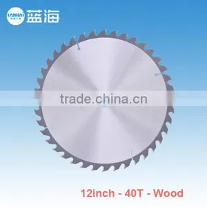 12''-40T Manufacturer Wholesale TCT Circular Wood Cutting Blade thumbnail-1