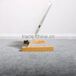 Wooden Desk Box Office Holder Case for Phone and Ipad Standing thumbnail-3