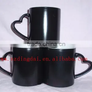 Glossy Color Changing Mug Magic Mug Sublimation Mug Ceramic Mug Color Changing Mug Mug Press Blue Red & Black thumbnail-3