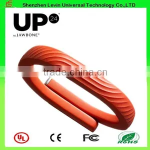 Intelligent Health Life Records Keep Sports Sleep Pedometer High Quality Jawbone 24UP Bracelet thumbnail-3