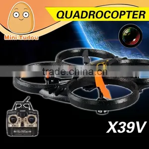 2014 X39V 2.4G 4 Axis RC Flying Toy UFO Quadcopter With Camera thumbnail-1