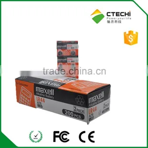Maxell Alkaline Battery LR44/A76/AG13 1.5V Button Cell Battery in Blister 10pcs/card thumbnail-3
