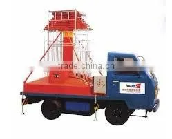 High Quality Vehicle Mounted Telescopic Cylinder Lift Platform/hydraulic Lifting Platform thumbnail-1