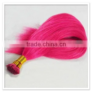 In Russian Hot Selling Hair Bulk Fushia Color thumbnail-1