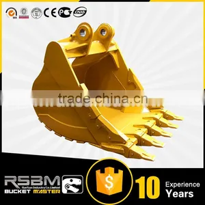 High Quality Wear Assistance HARDOX500 NM400 OEM Excavator Heavy Duty Bucket for 1-80t Excavator Quality Choice thumbnail-5