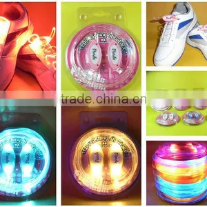 Fourth-generation LED Shine Shoelaces Glow Laces Gifts Outdoor Sports Party Supplies Promotional Flashing Shoelace thumbnail-2