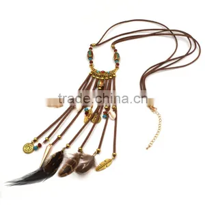 Wholesale High Quality Beautiful Handmade South Indian Statement Necklace thumbnail-3