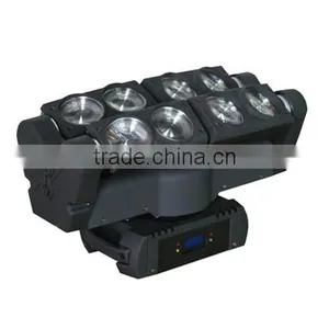 Hot Selling Led Stage Light 4 Parts Rotating Spider Light for dj thumbnail-2