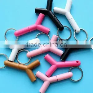 3.5mm 1 Male to 2 Dual Female Earphone Headphones Y Splitter Stereo Audio Cable Adapter Jack for Mp3 thumbnail-1