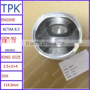3925878 3802601 3802609 6C 114.0mm Piston thumbnail-1