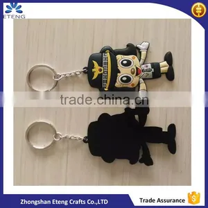 Fashion Custom Cartoon Rubber Keyring,make Rubber Keyrings thumbnail-1