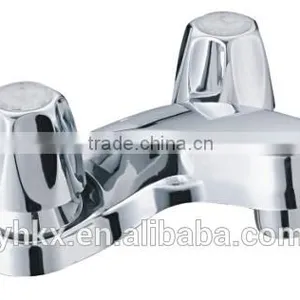 4" Chrome Plastic Bathroom ABS Faucet thumbnail-6