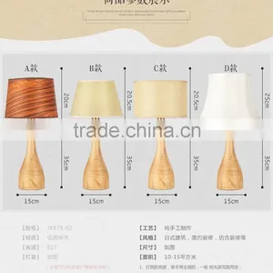 LED Wood Table Lamp LED Wood Table Light JK-879-02 Modern Lighting Decorative Wood Base Bulb Table Lamp thumbnail-4