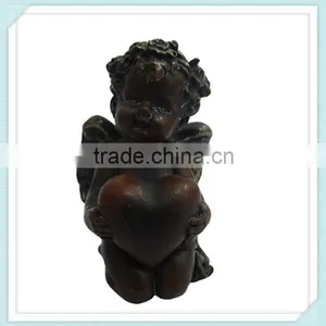 Lovely Happy Angel Cute Doll Holding a Heart thumbnail-2