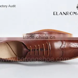 Top Quality Man Formal Shoe Brogues Shoes With Soft Leather Sole thumbnail-5