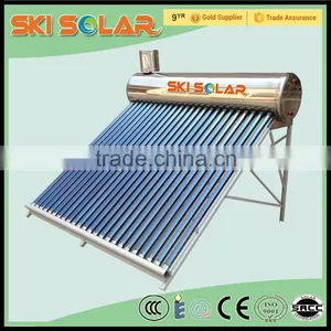 Vacuum Tube Solar Heating System Solar Geyser thumbnail-1