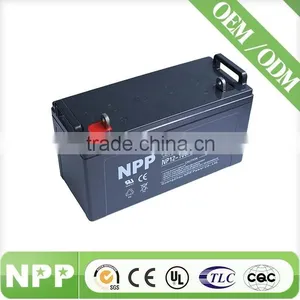 12v100ah Rechargerable Deep Cycle Solar Battery thumbnail-1