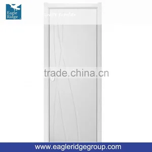 MSPD05 Wooden Doors Design Modern Matte Lacquer Interior Flat Door thumbnail-1