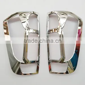 ABS Chrome Auto Accessories Tail Light Lamp Cover For Navara Np300 2015 2016 thumbnail-1