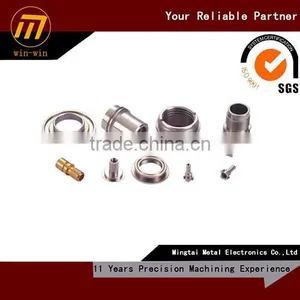 Custom Precision Machining Metal Rivet Bushing Nuts thumbnail-4