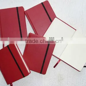 Hardcover PU Leather Notebook,hot Stamping Gold Logo Smooth thumbnail-4