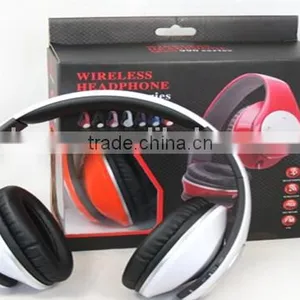 Best Cost Headphone Wireless Bluetooth Function Headband Headset With Rechargeable Battery thumbnail-1