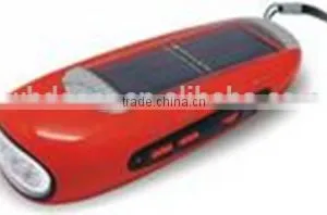 Solar Torch With FM Radio thumbnail-1