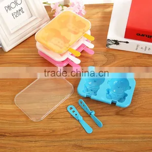 Personalized Colorful Dishwasher Safe High Quality 2-in-1 Plastic Ice Cream Marker With Handle thumbnail-5
