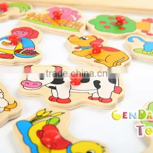 Hot Selling Wooden Educational Kids Puzzle Toys thumbnail-6