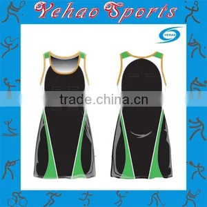 Wholesale Latest Design Cheap Netball Dress Uniforms for Sale thumbnail-1