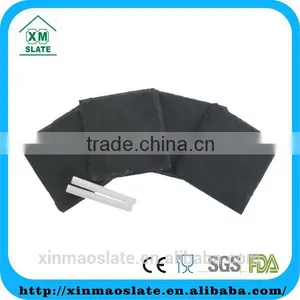 [factory Direct] 12x12cm Natural Edge Square Slate Coaster Item BD-1212SD2A Quality Choice thumbnail-1